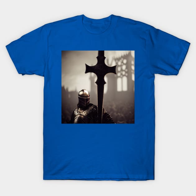 Knights Templar in The Holy Land T-Shirt by Grassroots Green